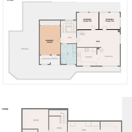 With Sea View, Boathouse, Garage And Boat Privat bolig Kvalsund