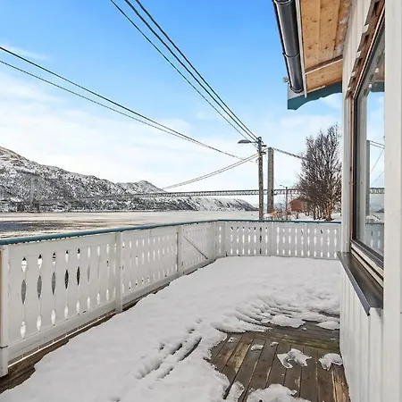 With Sea View, Boathouse, Garage And Boat Kvalsund